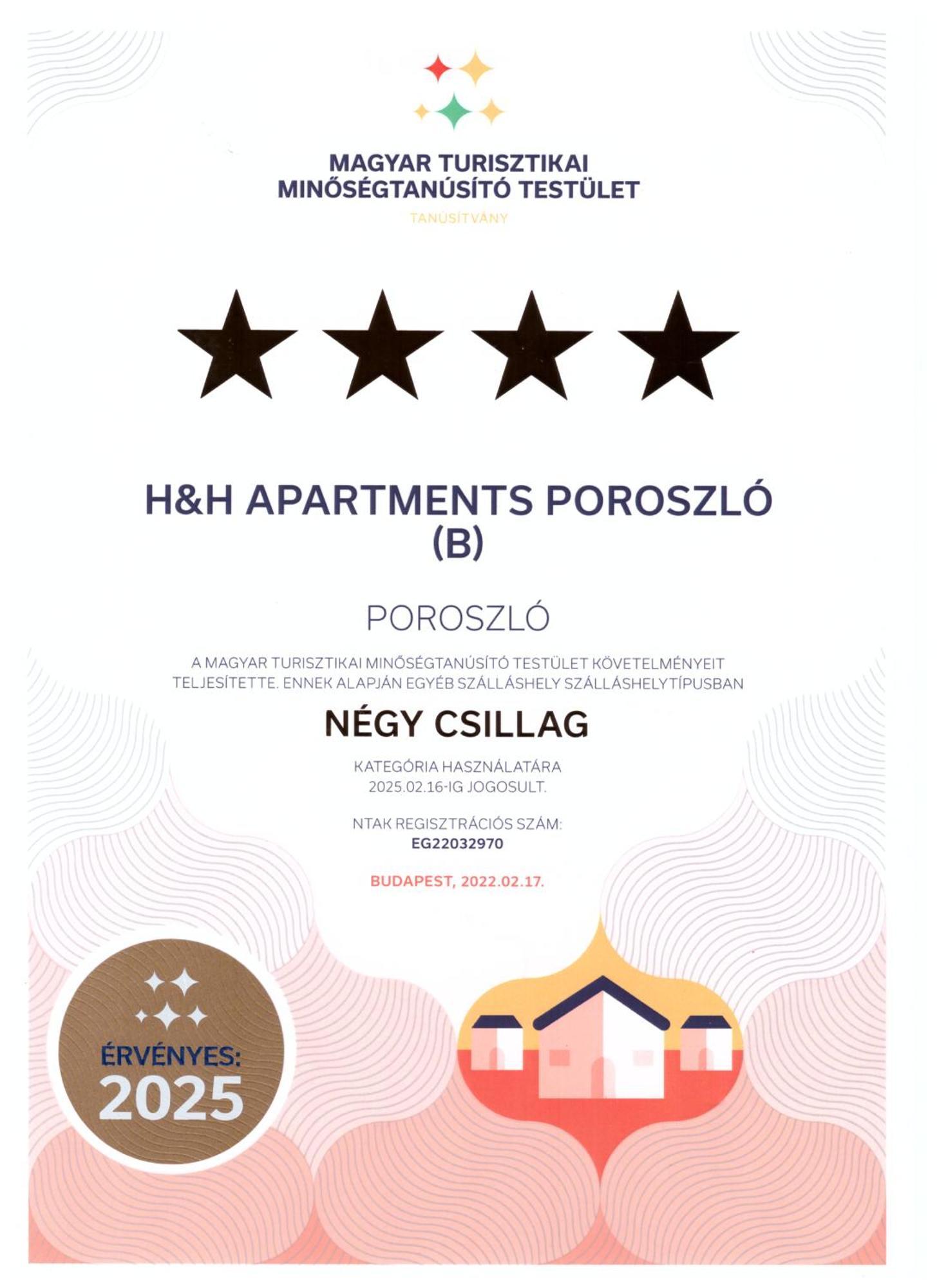 H&H Apartments Poroszlo Exterior photo